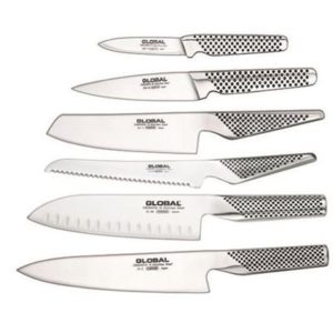 global 7 piece zeitaku knives